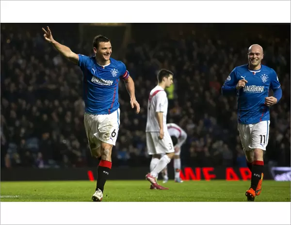 Rangers Lee McCulloch Hat-trick: Scottish League One - Rangers vs Airdrieonians at Ibrox Stadium (Scottish Cup Triumph)