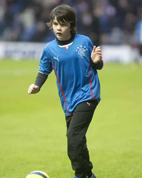 Rangers Football Club: Cultivating Young Soccer Stars at Ibrox Stadium during Scottish League One Match against Dunfermline Athletic