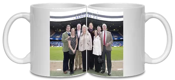 Rangers Football Club vs Dunfermline Athletic, Scottish League One, Ibrox Stadium: Celebrating Rangers Scottish Cup Victory with Sponsors (2003)
