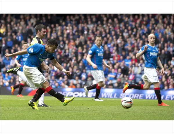 Rangers Arnold Peralta Scores the Unforgettable Second Goal in the 2003 Scottish Cup Final at Ibrox Stadium