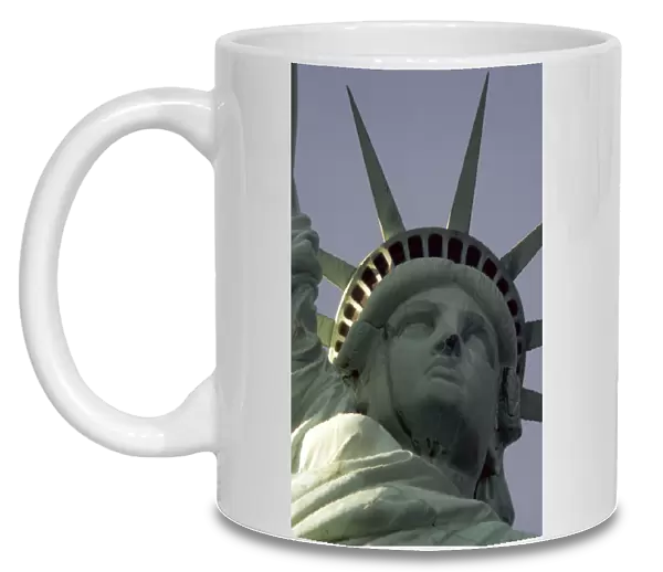 USA, New York, Ellis Island. Statue of Liberty