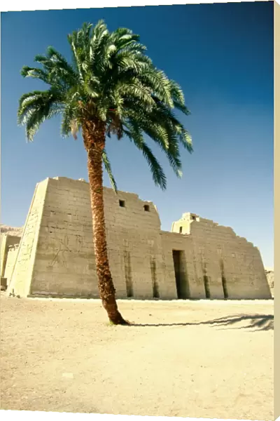 Mortuary temple of Ramesses III, Luxor, Egypt