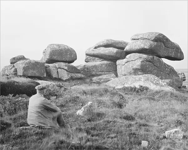 Cuckoo Rocks, Towednack, Cornwall. 1911