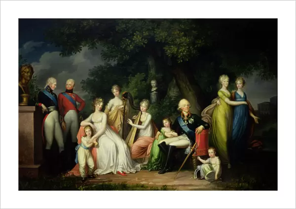 Paul I (1754-1801), Maria Feodorovna (1759-1828) and their Children, c