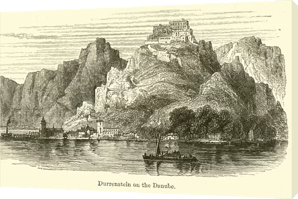 Durrenstein on the Danube (engraving)