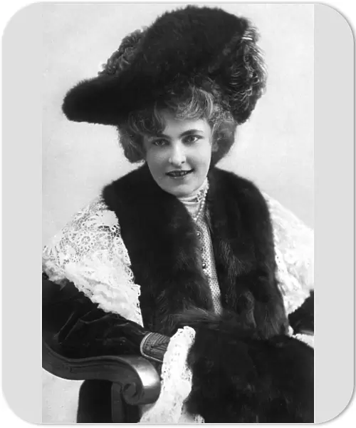 Madge Lessing (1866-1932), German actress, 1900s