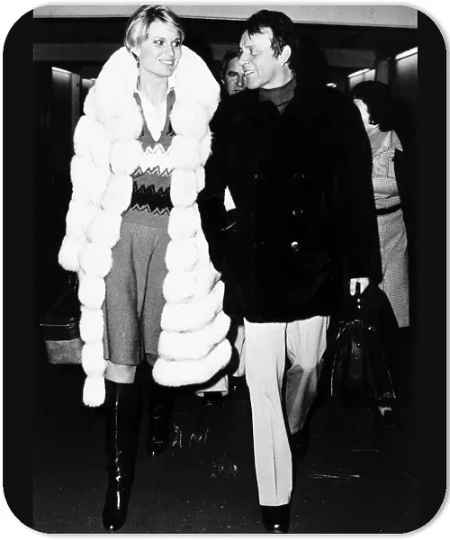 Richard Burton actor with his wife Suzy Hunt dbase MSI