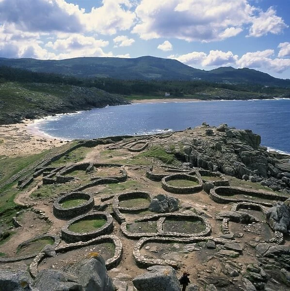 Celtic ruins near Porto do Son