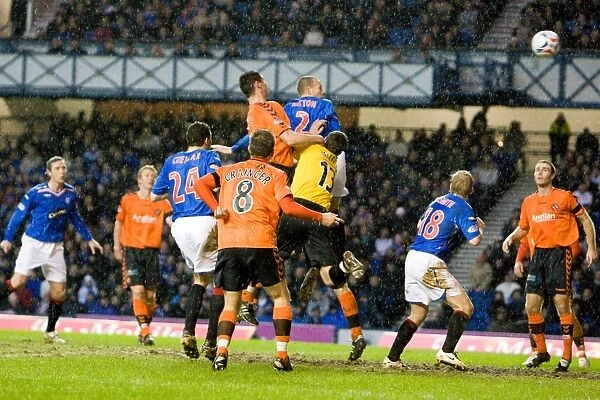 Alan Hutton Scores the Winning Goal: Rangers 2-0 Dundee United - Clydesdale Bank Scottish Premier League