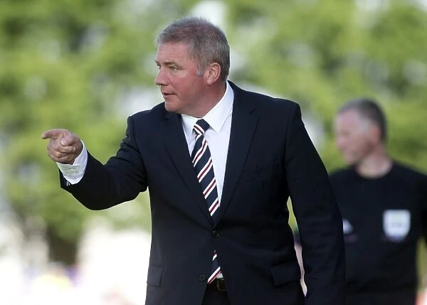 Ally McCoist Inspires Rangers to a 3-0 Triumph Over Stranraer