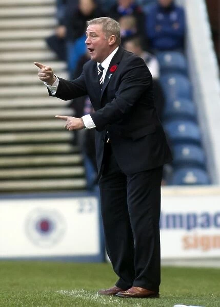 Ally McCoist Leads Rangers in Scottish League One Match vs. Airdrieonians at Ibrox