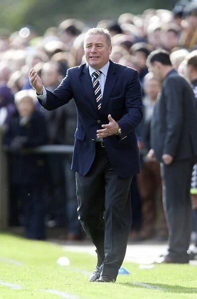 Ally McCoist Rallies Rangers Players to Victory in Scottish Cup: Forres Mechanics 0-1