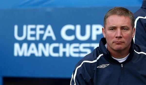 Ally McCoist and Rangers Face Zenit Saint Petersburg in UEFA Cup Final at Manchester Stadium