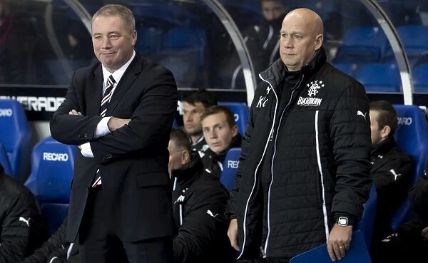 Ally McCoist and Rangers Squad Take on Forfar Athletic in Scottish League One