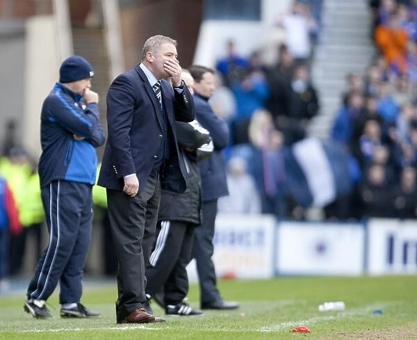 Ally McCoist's Disappointment: Rangers Heartbreaking 1-2 Defeat to Hearts at Ibrox