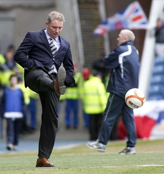 Ally McCoist's Kick Seals 2-0 Lead for Rangers vs. Clyde at Ibrox Stadium