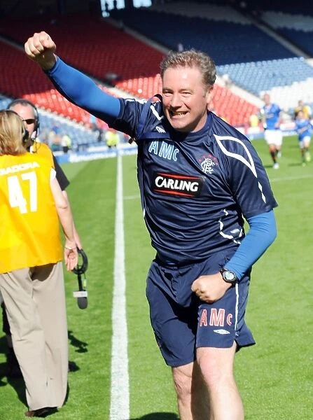 Ally McCoist's Triumphant Homecoming: Rangers Football Club Wins the Scottish Cup (2009)