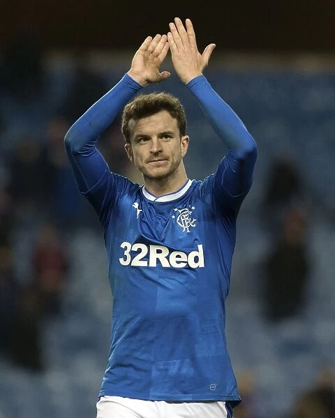 Andy Halliday's Emotional Salute to Rangers Fans at Ibrox Stadium