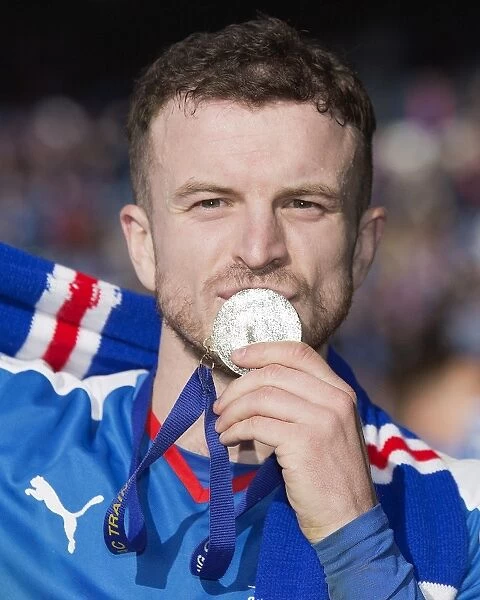 Andy Halliday's Triumphant Moment with the Petrofac Training Cup: Rangers 2003 Scottish Cup Victory