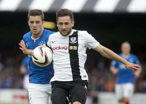 Andy Little Scores the Opener: Rangers 2-0 Triumph over Ayr United in SPFL League 1 at Somerset Park