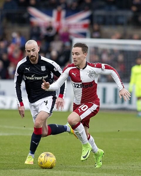 Barrie McKay Darts Past James Vincent: Thrilling Moment from Rangers Victory at Dundee