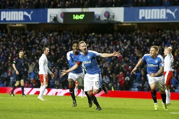 Billy King's Thrilling Debut Goal: Rangers Secure Scottish Cup Victory vs. Falkirk (2003)
