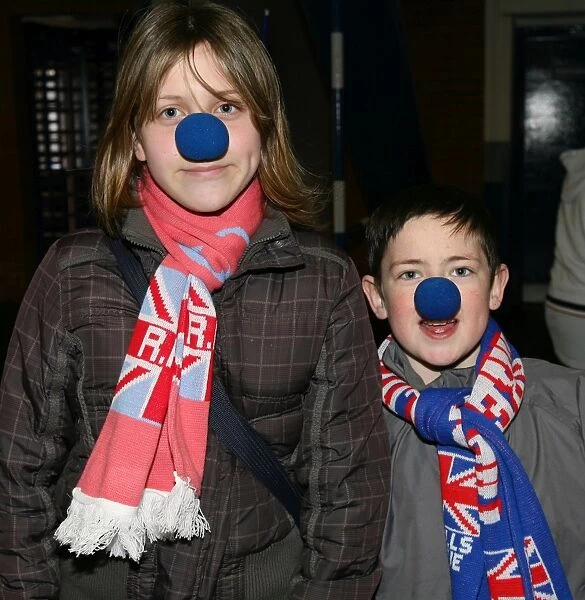 Blue Nose Day Battle: Rangers vs Hearts - A Thrilling 2-2 Draw in the Scottish Premier League at Ibrox Stadium