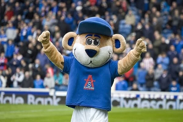 Broxi Bear's Triumphant Roar: Rangers 2-1 Kilmarnock at Ibrox Stadium - Clydesdale Bank Scottish Premier League
