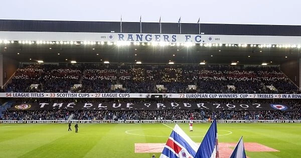 Celebrating a Decade of The Blue Order: Rangers Football Club's Memorable 3-0 Victory over Clyde (2012)