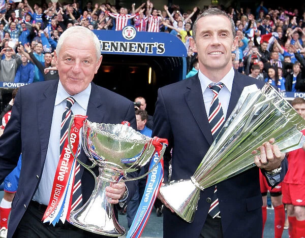 Champions League Bound: Smith and Weir's Triumphant Return with Rangers (Kilmarnock vs Rangers, SPL 2010-11)