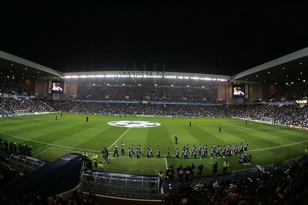 Champions League Group E Showdown: A Sea of Supporter Pride - Rangers FC vs Barcelona at Ibrox Stadium
