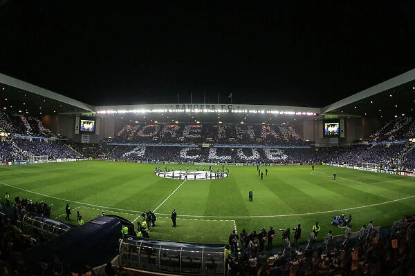 Champions League Showdown: Rangers vs Barcelona - Group E at Ibrox: A Sea of Fans