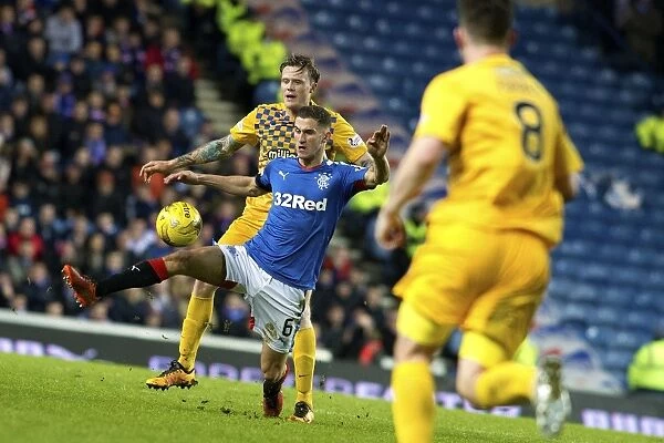 Championship Showdown at Ibrox: A Battle Between Ball and Johnstone