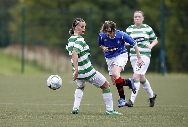 Clash of Talents: Rangers vs Celtic Ladies, Lennoxtown, August 2008 - Laura Crossan vs Nikki Black