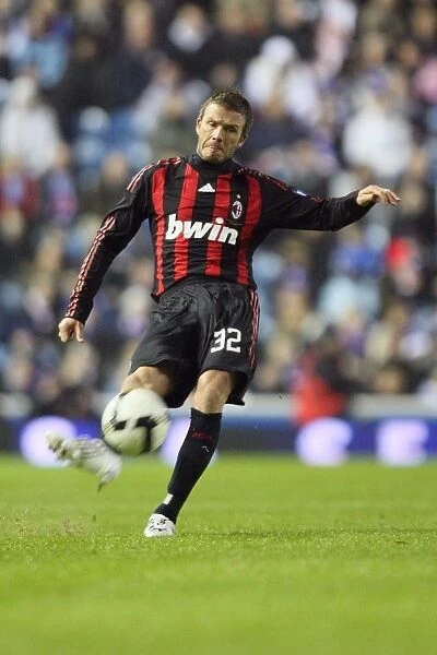 David Beckham's Epic Mid-Season Showdown at Ibrox: Rangers vs. AC Milan - A Thrilling 2-2 Draw