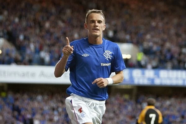 Dean Shiels's First Goal: Rangers 4-0 Scottish League Cup Victory over East Fife at Ibrox Stadium