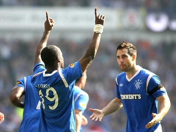 Dramatic Last-Minute Triumph: Sone Aluko's Goal Secures Rangers Victory over Celtic (19-20)