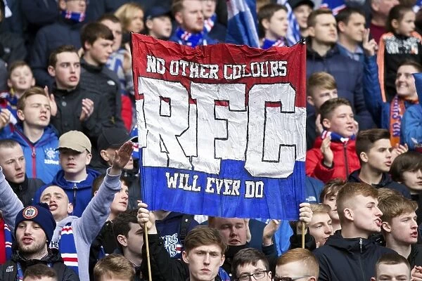 Epic Moments at Ibrox: Rangers Fans Celebrate Scottish Cup Victory in the Ladbrokes Championship