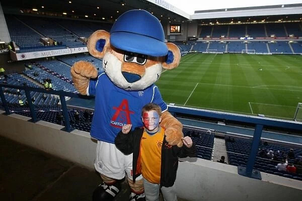 Family Fun Day at Ibrox: Rangers Celebrate a 1-0 Victory over Hibernian in the Clydesdale Bank Premier League
