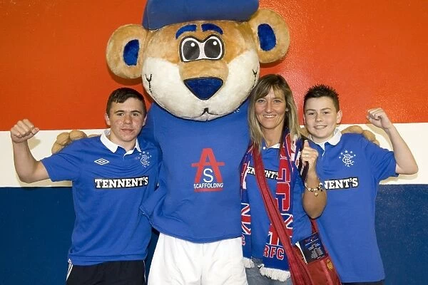 Family Fun at Ibrox: Rangers 4-0 Victory over Hearts (Clydesdale Bank Scottish Premier League) - Broomloan Stand