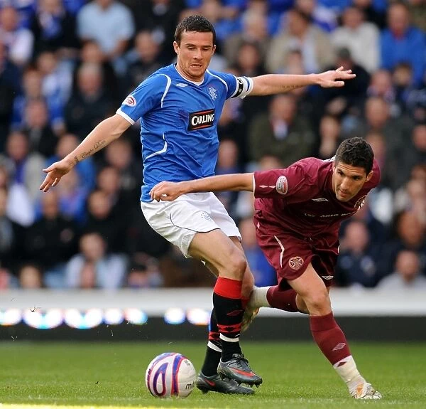 Ferguson vs Aguiar: An Intense Rivalry Unfolds - Rangers vs Hearts (2-2) Clydesdale Bank Scottish Premier League
