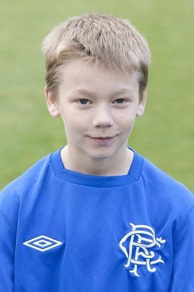 Focused Young Faces of Rangers U12 Squad: Jamie Doddsworth and Team