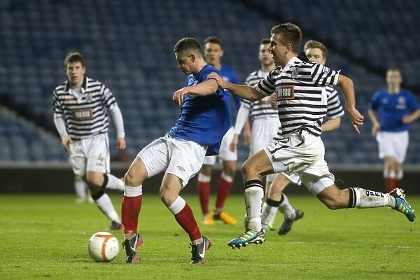 Fraser Aird Scores the Opener: Rangers Reserves 2-0 Queens Park Reserves at Ibrox Stadium