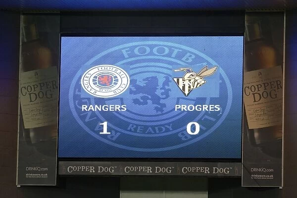 Glasgow Rangers vs FC Progres Niederkorn: Europa League First Qualifying Round at Ibrox Stadium - Scottish Cup Champions 2003