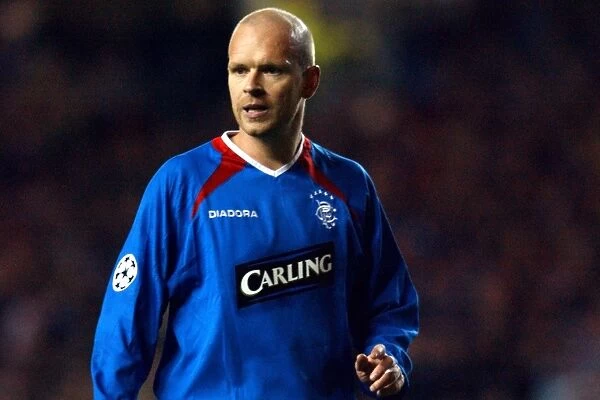 Henning Berg and Rangers FC in Historic UEFA Champions League Clash Against Manchester United