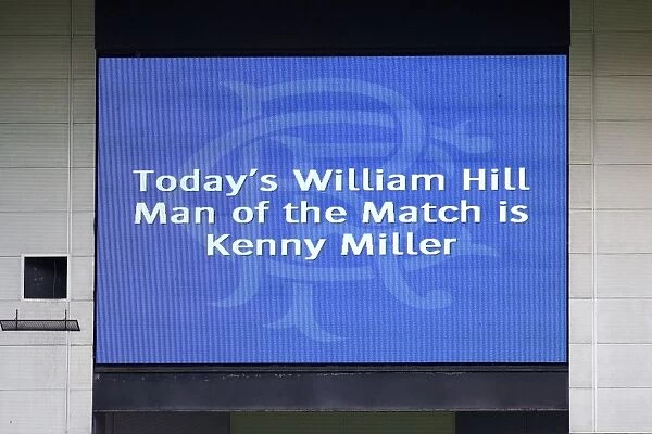 Kenny Miller: Man of the Match in Rangers Scottish Cup Quarterfinal Victory over Dundee at Ibrox Stadium