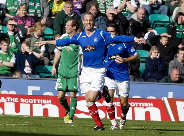 Kenny Miller's Triumph: Rangers 3-0 Victory Over Hibernian in the Clydesdale Bank Premier League at Easter Road