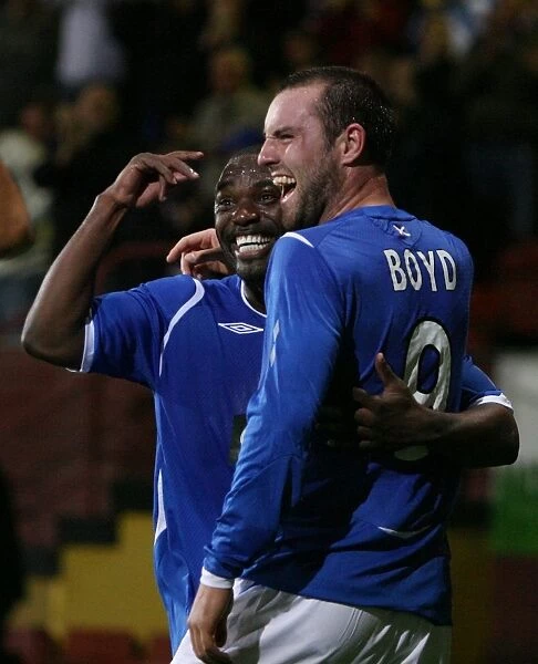 Kris Boyd's First Goal: Rangers Secure 2-1 Victory over Partick Thistle in the Co-op Insurance Cup