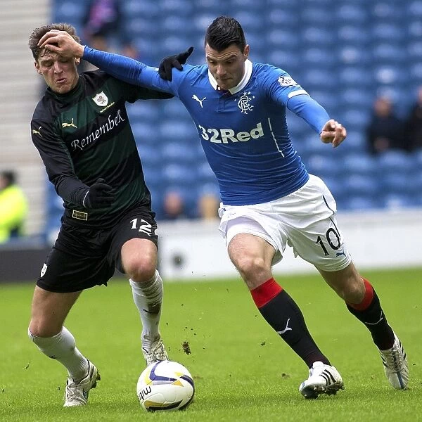 Lee McCulloch vs Dale Carrick: A Scottish Cup Battle at Ibrox Stadium (2003)