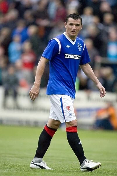 Lee McCulloch's Disappointing Moment: Rangers FC's 2-0 Defeat to Bayer 04 Leverkusen (Pre-Season Friendly at Takko Stadium)